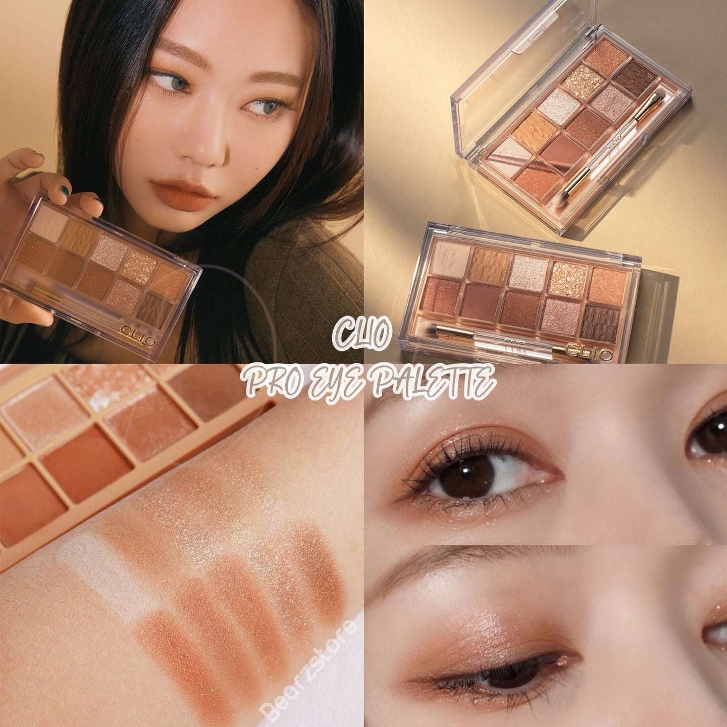 CLIO PRO EYE PALETTE 10色超浪漫唯美大地色系眼影盤BROWN CHOUX🤎