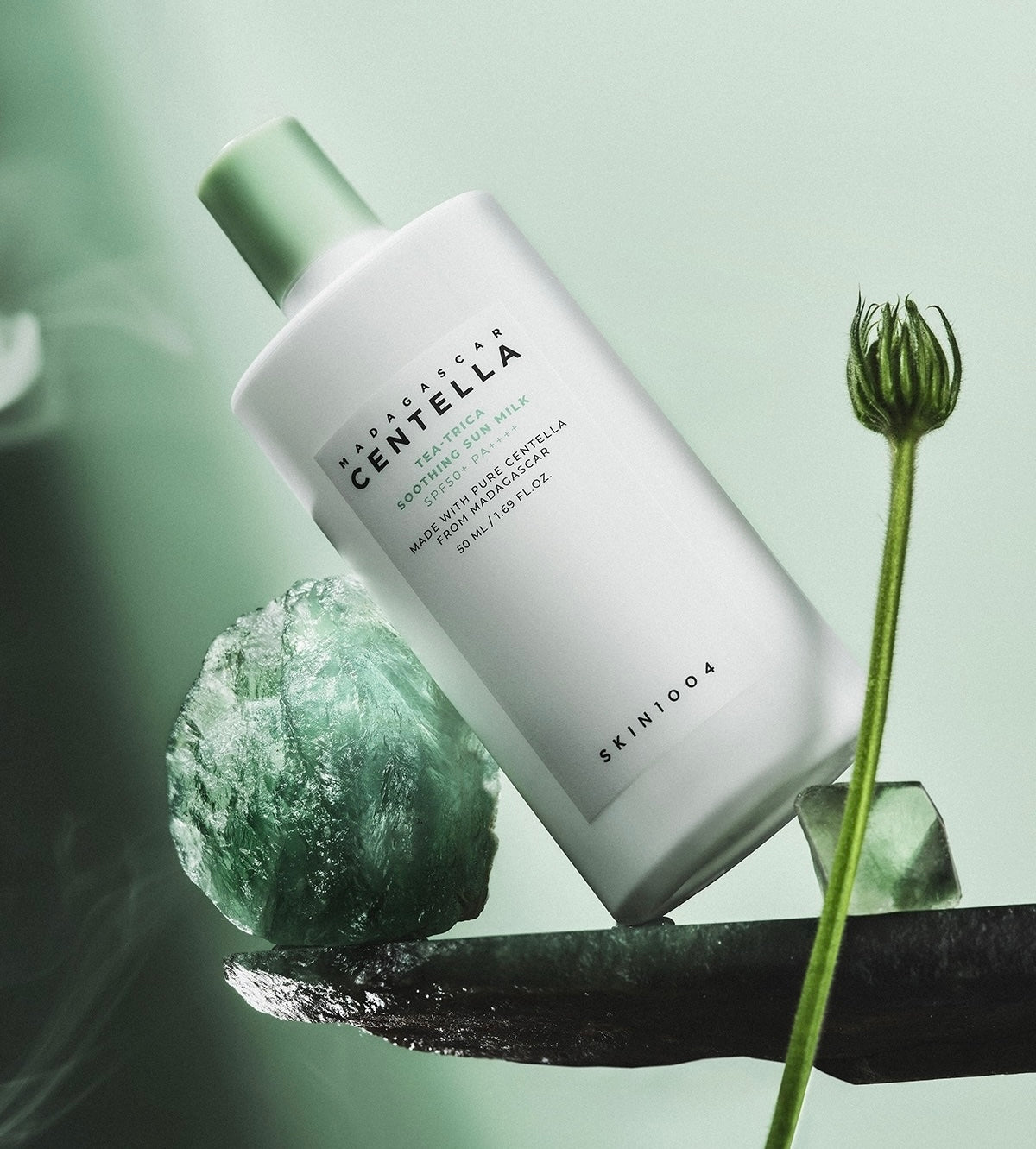 SKIN1004天使積雪草茶樹舒緩防曬乳液🌿| SKIN1004 Madagascar Centella Tea-Trica Soothing Sun Milk SPF50+ PA++++