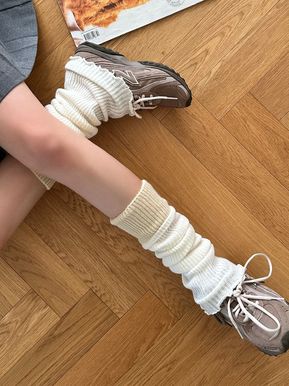 韓國最新拼色襪套💖共4色