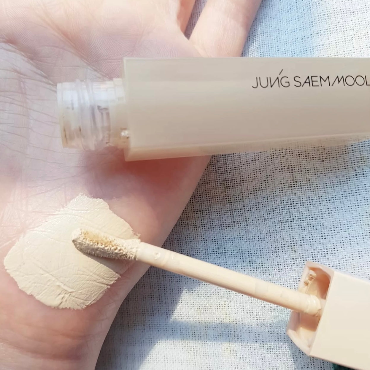 高效遮瑕、肌膚淨白透亮✨ JUNG SAEM MOOL 光感裸膚透亮淨白遮瑕液 |Skin Nuder Concealer SPF34/PA++