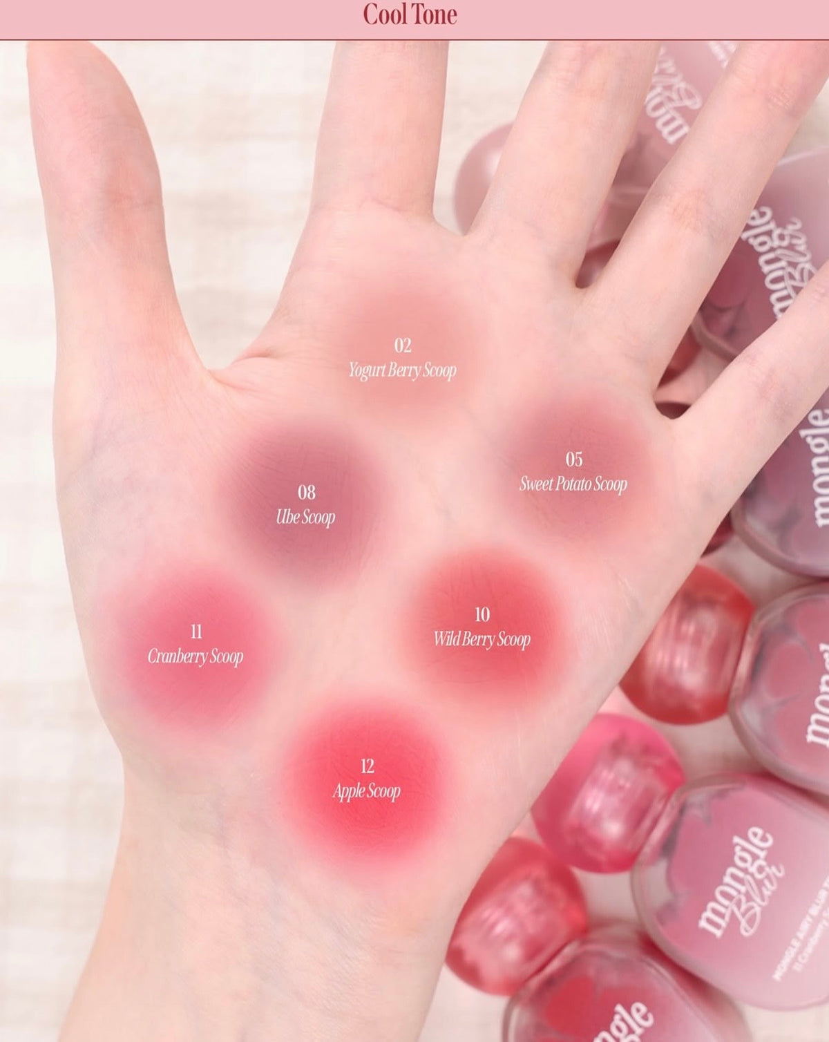 💖 Lilybyred × JINYA 聯名新品爆款登場！Mongle Airy Blur Tint 柔霧冰淇淋雲朵唇釉 ☁️✨