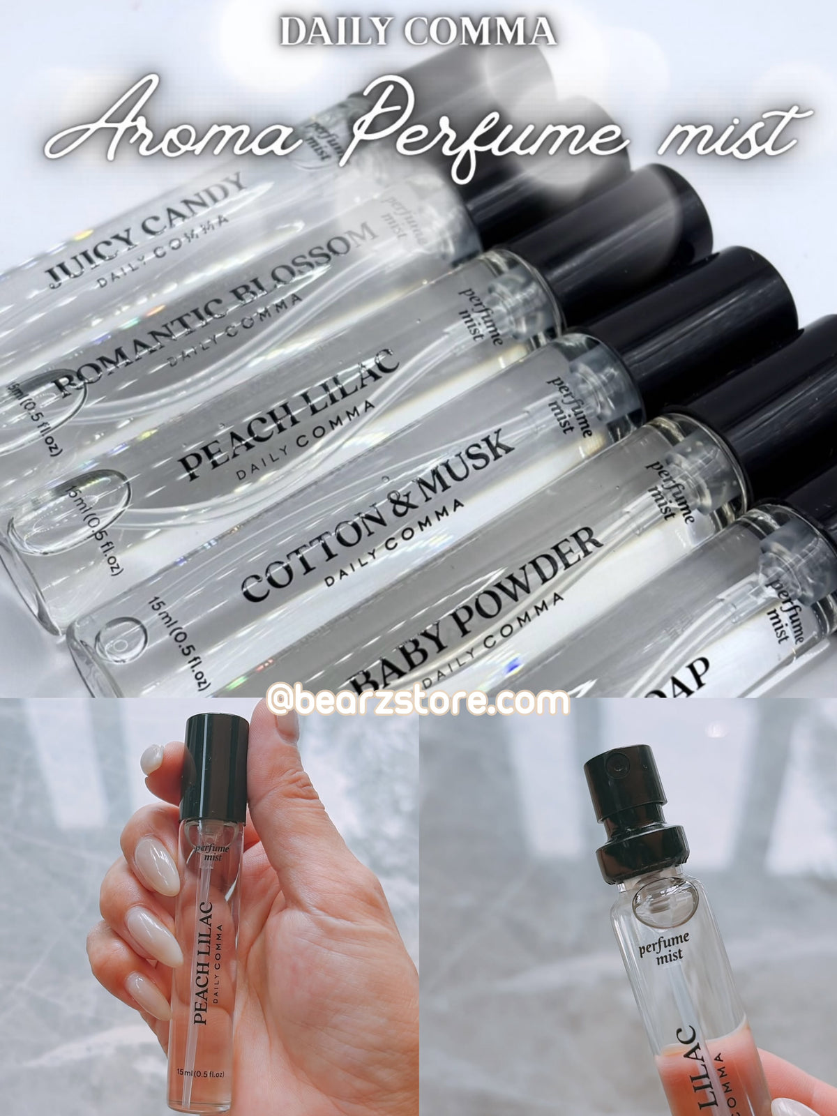 DAILY COMMA 隨身偽體香香氛噴霧Aroma Perfume Mist✨ 🌼