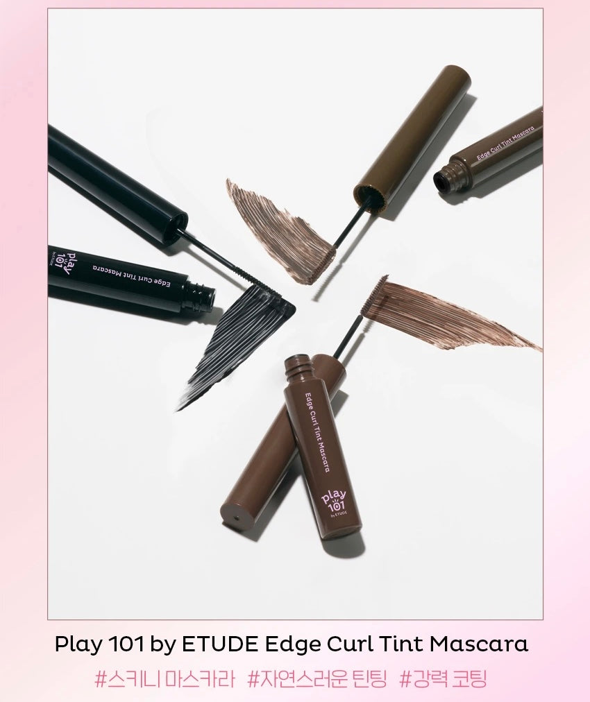 ETUDE 極細羽感刷定型睫毛膏✨ ETUDE Play 101 Edge Curl Tint Mascara🪽