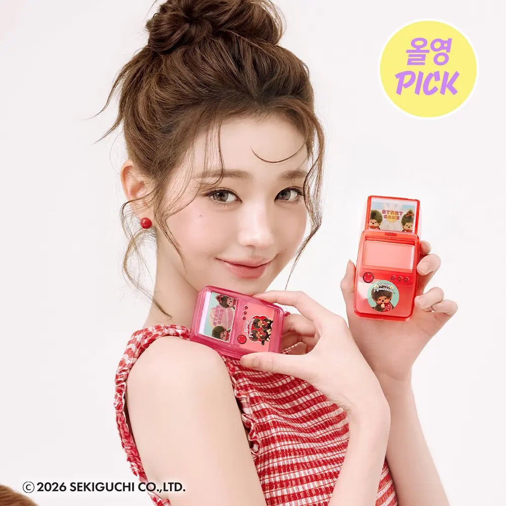 Amuse x Monchhichi 🎮復古遊戲機唇頰兩用膏 Lip & Cheek Healthy Balm 討論度最高🔥