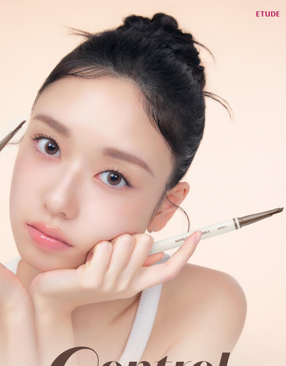 贈雙效眉部工具+土豆熊造型筆帽 OLIVE YOUNG PICK 🔥ETUDE x 土豆熊控制滑動眉筆🏆 榮獲 OLIVE YOUNG PICK 熱銷推薦⭐️