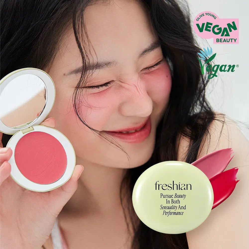 送匙扣✨Freshian 嫩滑雞蛋肌奶油腮紅膏|Freshian Egg-Like Seamless Cream Blusher🥚