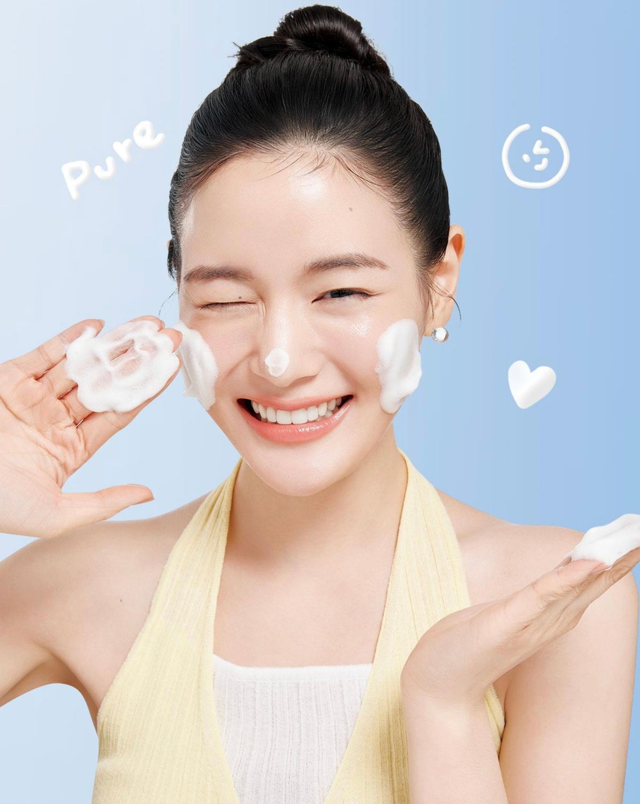 2枝大容量160ml✨Manyo純淨深清豐盈泡泡潔面乳1+1套裝| Manyo Pure & Deep Cleansing Foam✨