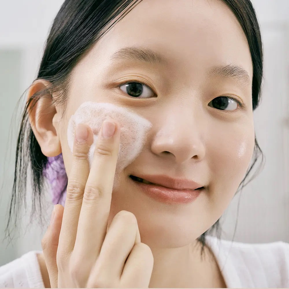 Olive young 4.9高評分⭐️贈送手腕洗面帶PO:DL 2X FRESH BAM Balm to Foam 潔面卸妝膏🫧