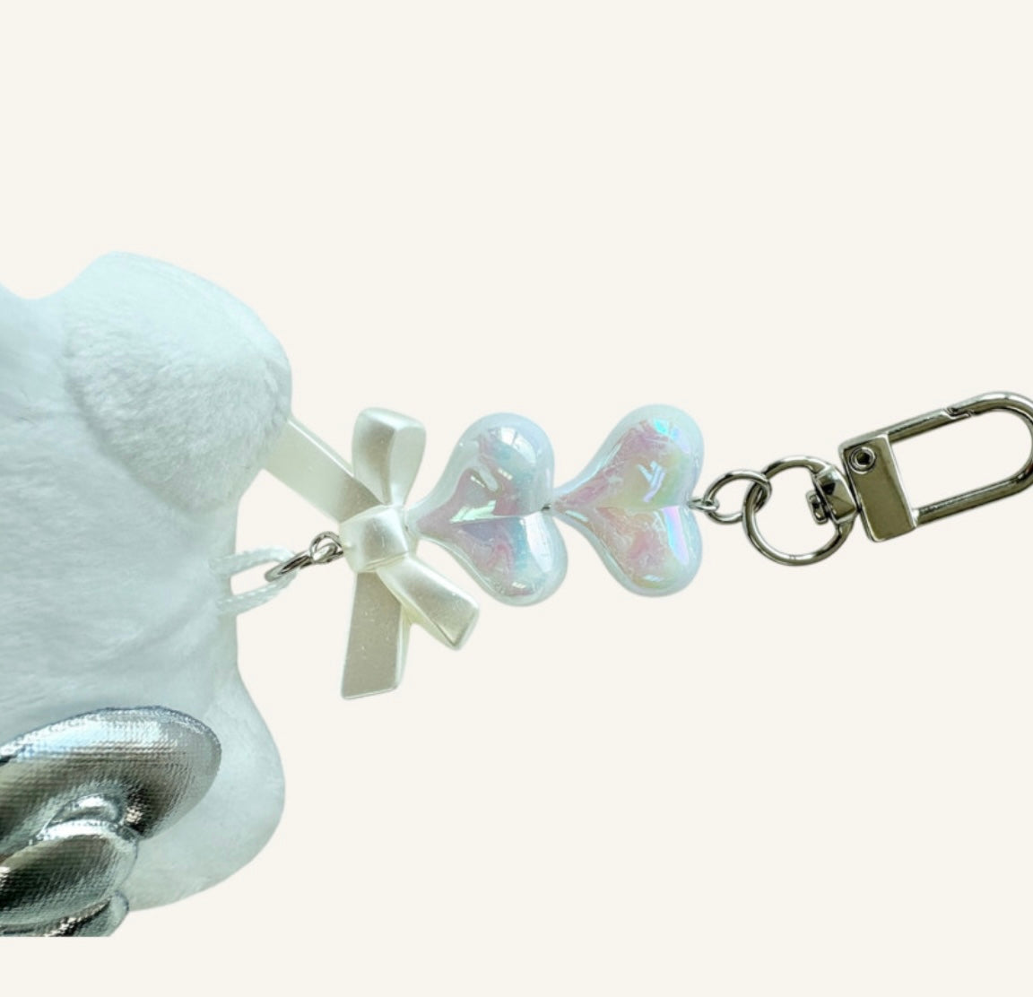 韓國限定銀色版🩶SANRIO Y2K銀色版公仔吊飾