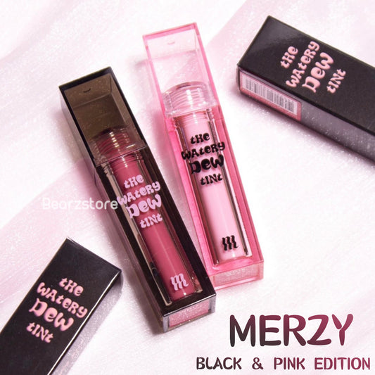 MERZY The Watery Dew Tint BLACK & PINK EDITION 系列水潤唇釉新色🖤🩷