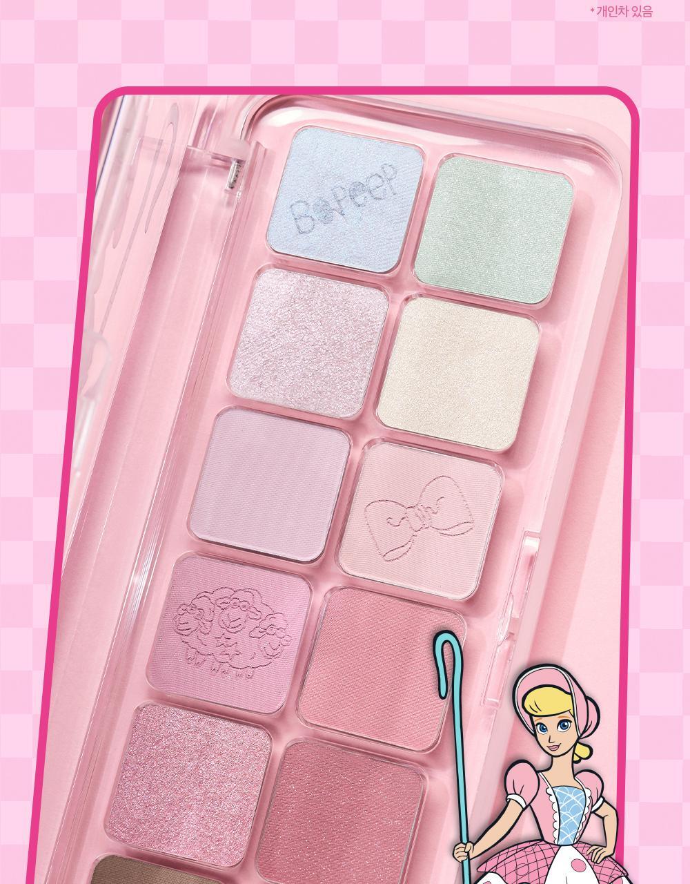 Clio X Toy Story Pro Eye Palette Air + Pouch Set 12色眼影盤✨