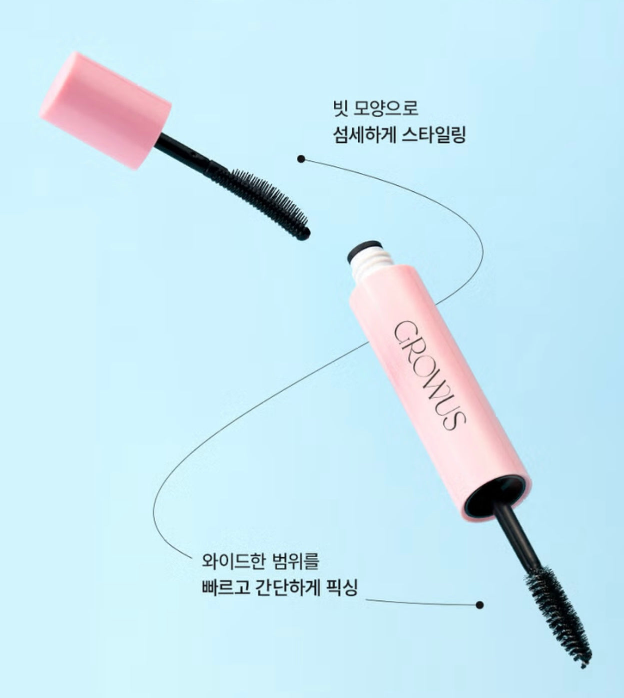 一支搞定塌髮+碎髮🔥Growus 長效定型 2合1 雙頭髮根定型液