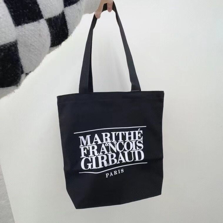 Marithe Francois Girbaud Classic Logo Canvas 兩用Tote Bag🌟