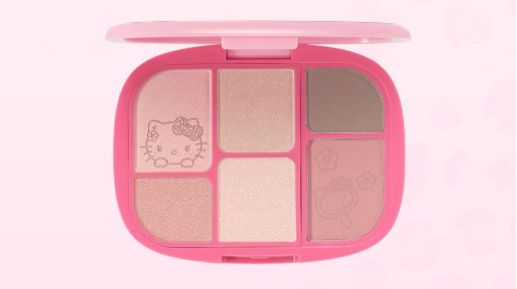 送Hello Kitty袋✨WakeMake Leopasd Hello Kitty Collection Eye & Lip set 眼裝+唇釉set