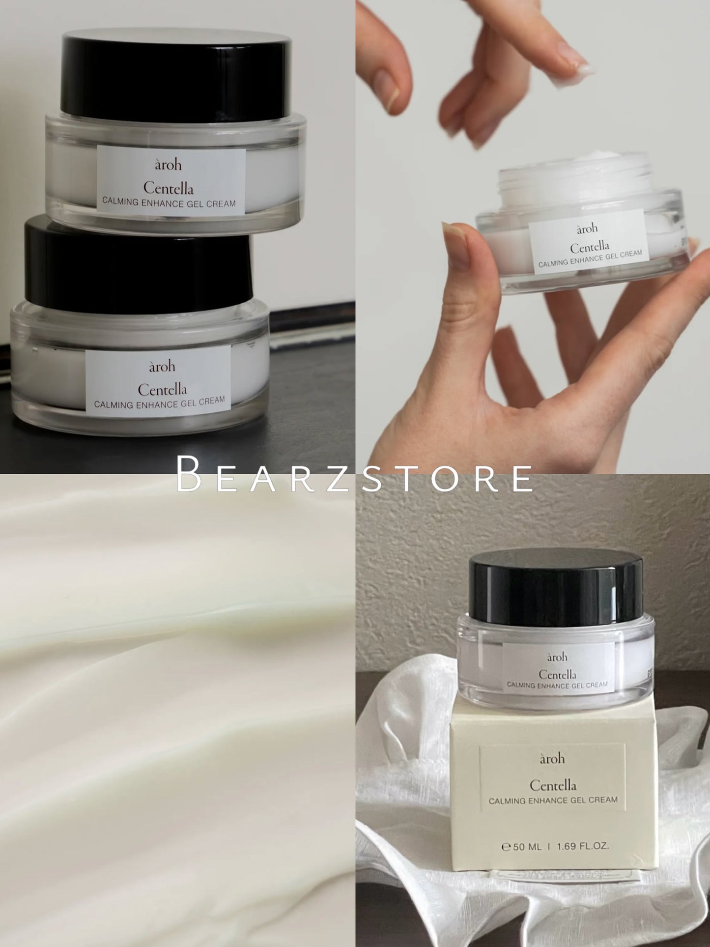 草系寶藏面霜🤍|Aroh 積雪草鎮靜維穩凝膠面霜🌿| Aroh Centella Calming Enhance Gel Cream