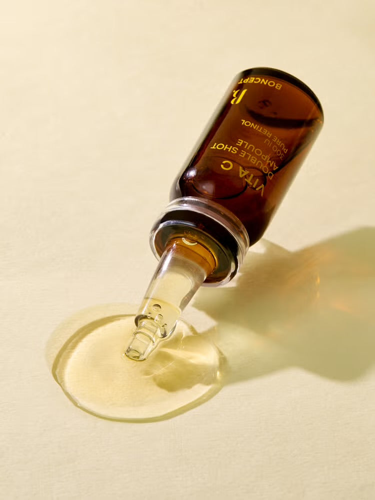 7天煥亮挑戰🌟| Boncept 維C雙重凍乾活力美白安瓶| 300 IU純視黃醇 × 凍乾維C膠囊💊