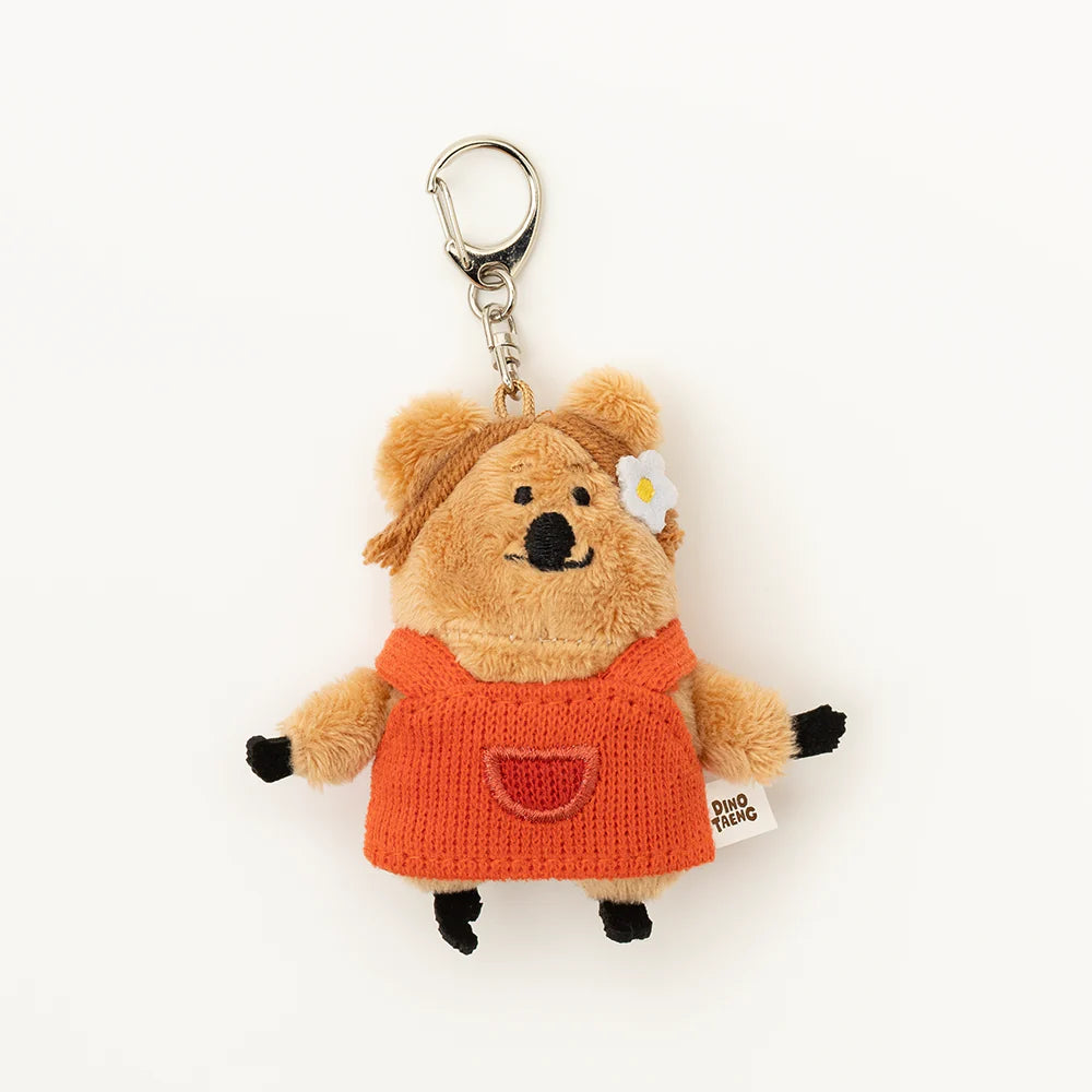 Dinotaeng 公仔鎖匙扣| Dinotaeng Flat Fur Keyring