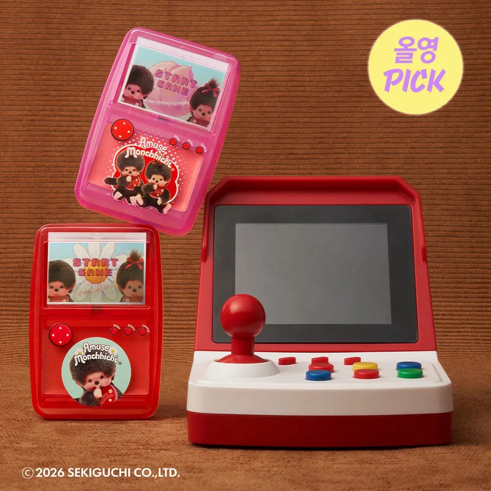Amuse x Monchhichi 🎮復古遊戲機唇頰兩用膏 Lip & Cheek Healthy Balm 討論度最高🔥