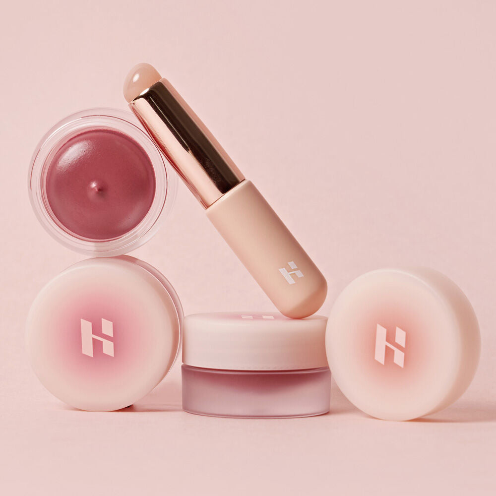 送專用矽膠唇刷🩷Holika Holika 奶油慕絲唇頰膏 Melting Blur Lip Pot set