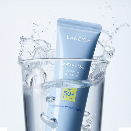 多送25ml✨ 全天守護👼🏻Laneige 爆水補濕防曬精華💦 Laneige Water Bank UV Barrier Sunscreen SPF50+ PA++++