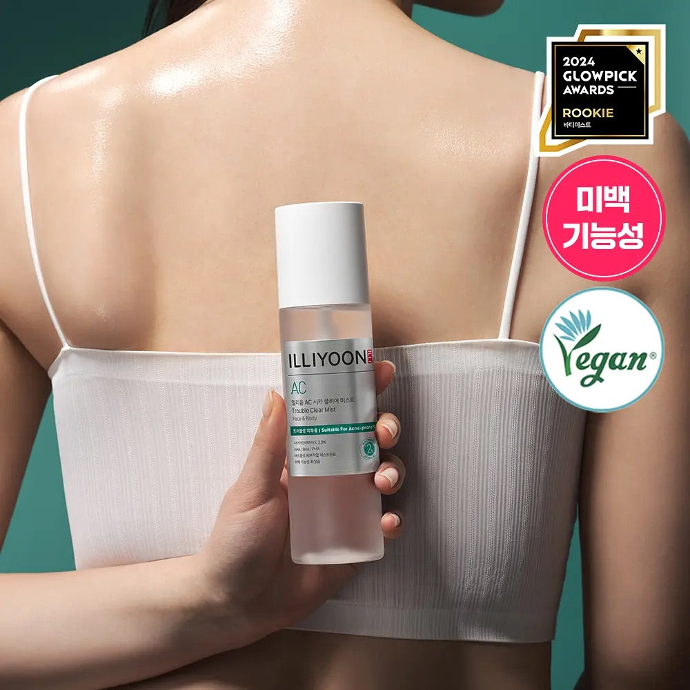 多送30ml✨Illiyoon積雪草身體去痘噴霧200ml| Illiyoon Cica Clear Body Mist🤍