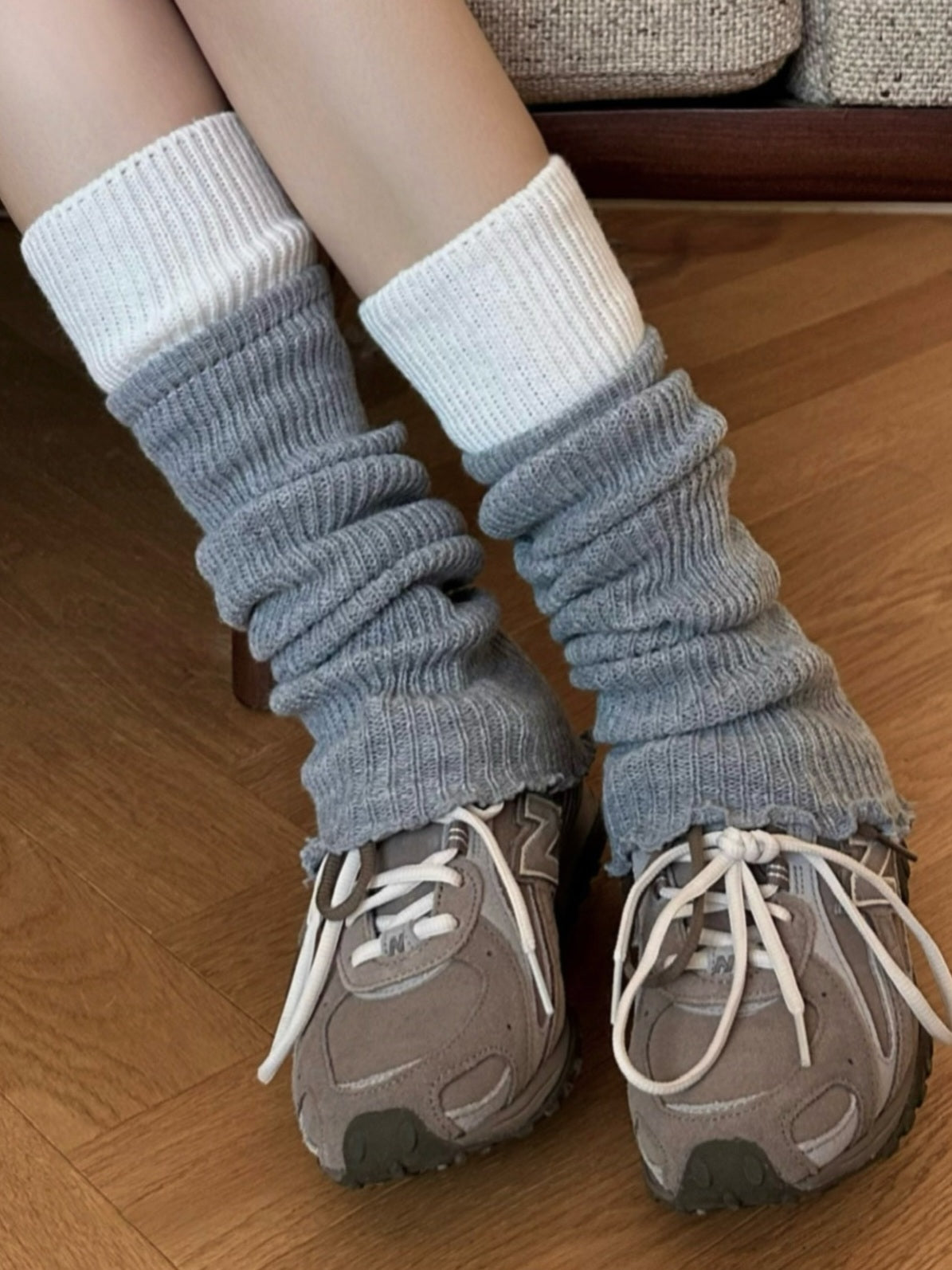 韓國最新拼色襪套💖共4色