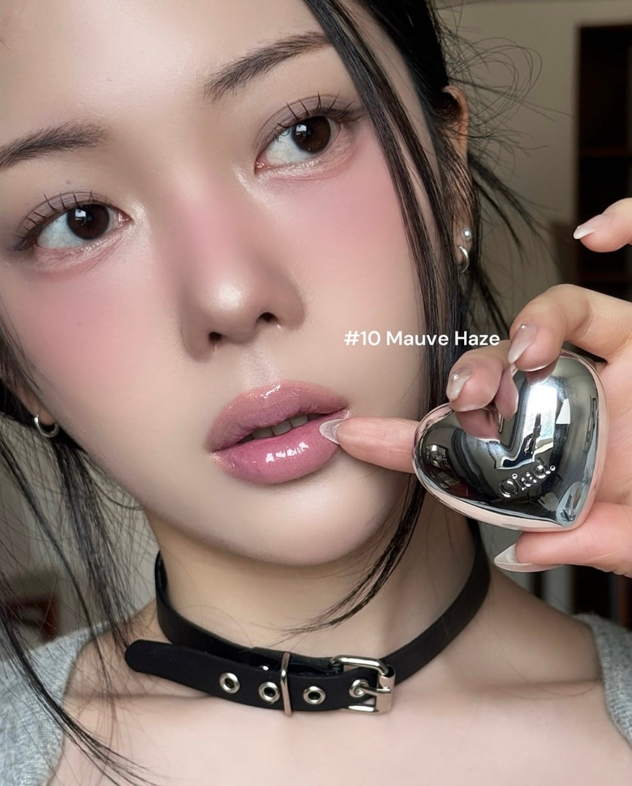 共15色✨Oiad 銀色心形慕斯唇頰霜🩶 Oiad SILVERPULSE MOUSSECREAM LIP & CHEEK