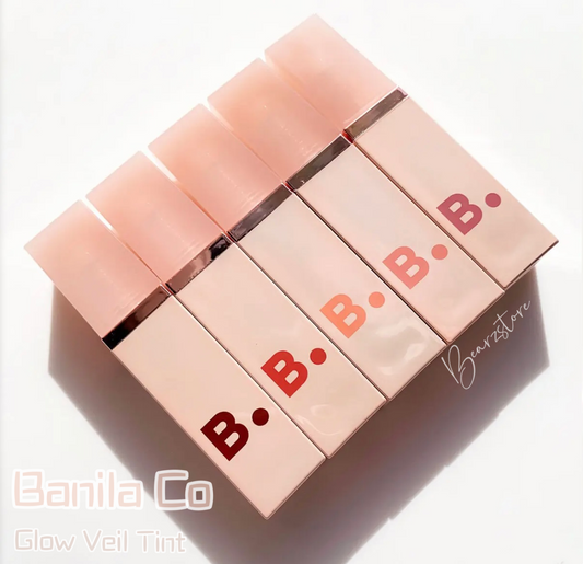 Banila Co Glow Veil Tint 水感光澤持久裸色唇釉💖