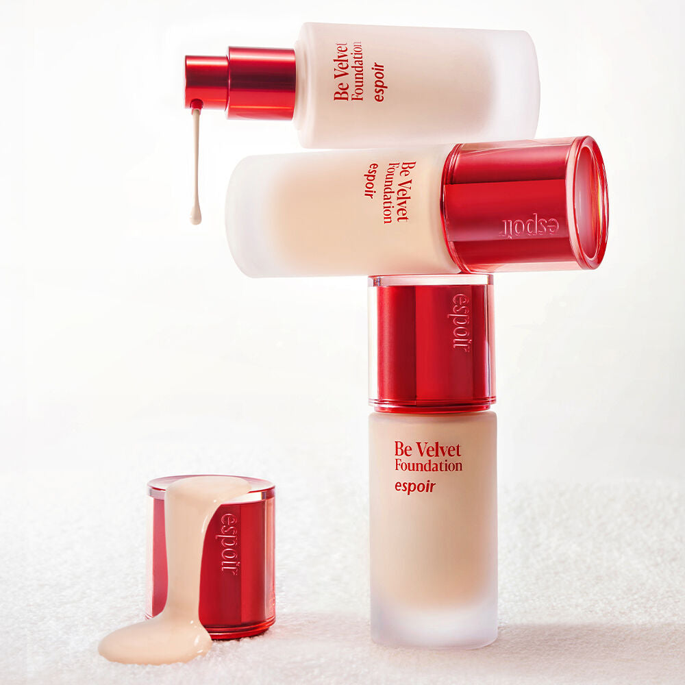 送粉底刷✨Espoir be velvet完美絲絨粉底液