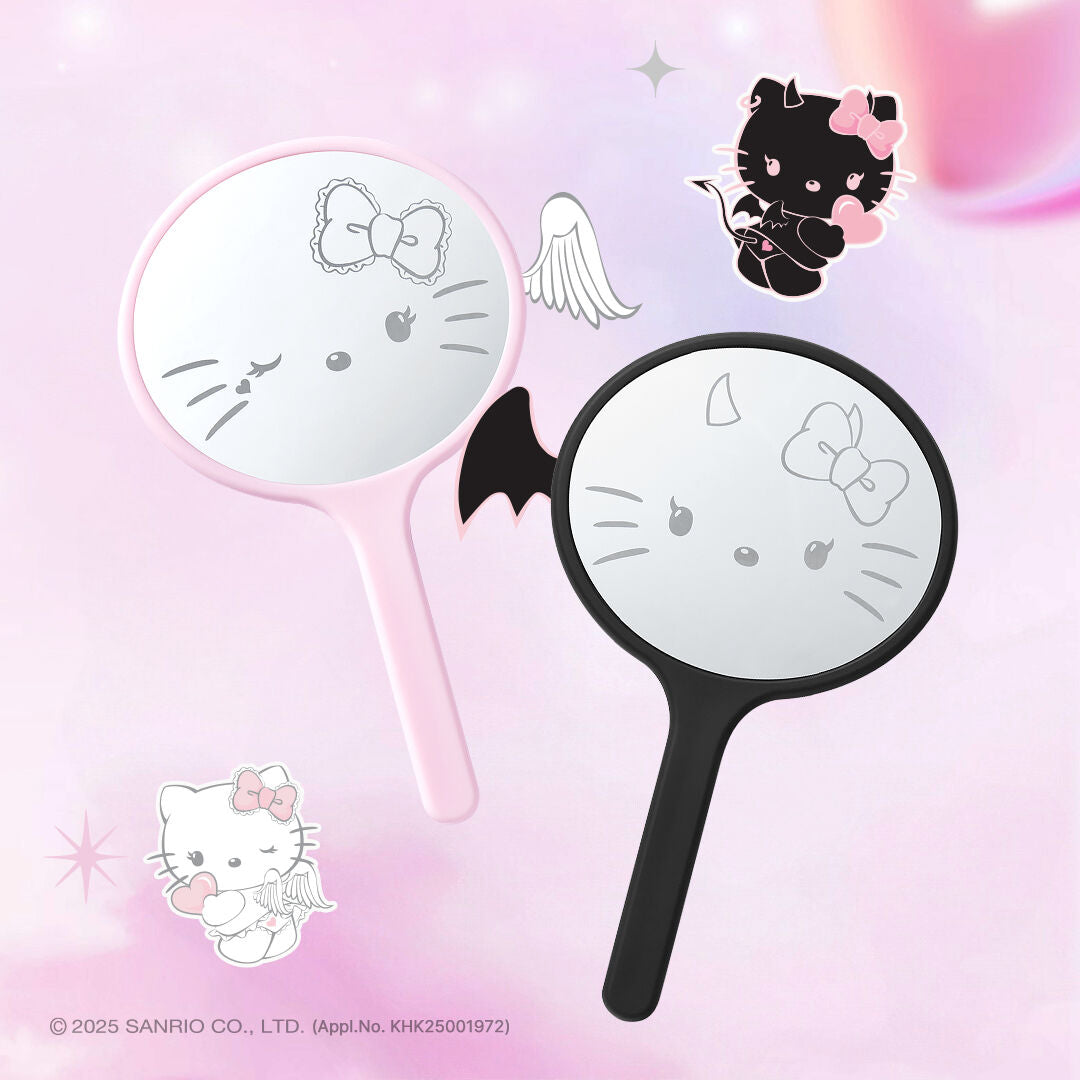 附鏡子套✨Fillimilli x Hello Kitty 惡魔與天使系列 手拎鏡👼🏻