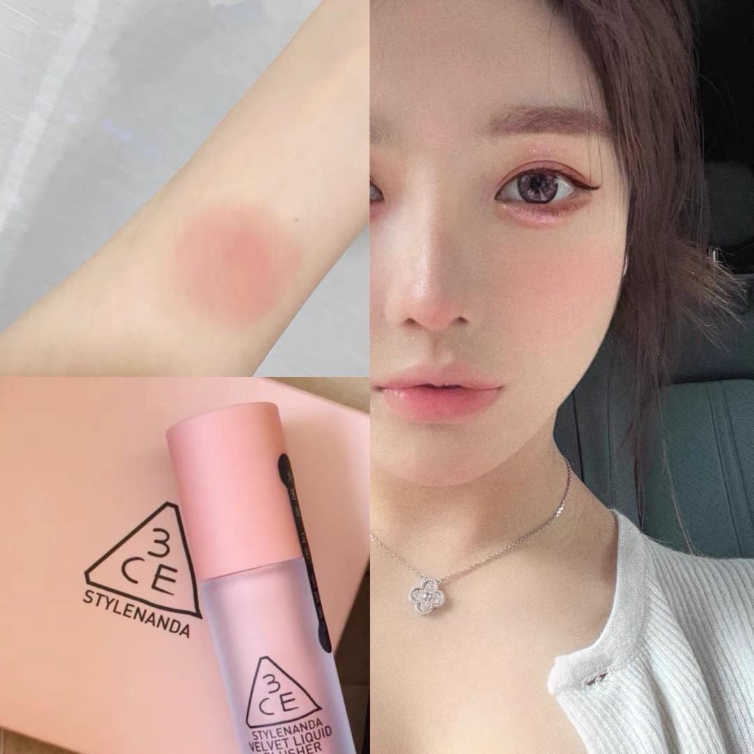 3CE 絲絨慕斯質地液體腮紅🍑