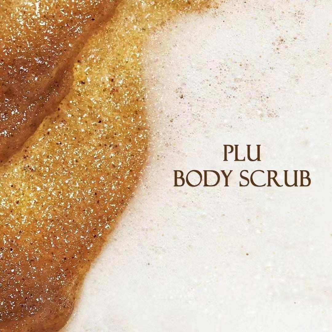 限量贈送Hello Kitty洗面髮帶✨PLU 3 in 1 多效身體磨砂膏套裝| 沐浴露+潤膚+去角質磨砂 三合一功效🫧