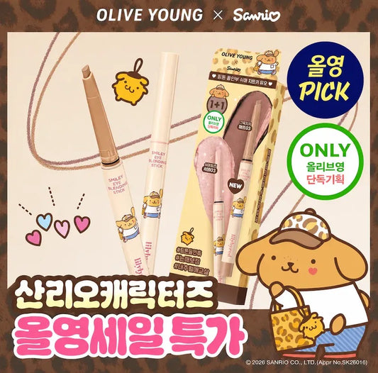 1+1裝✨Lilybyred Sanrio EDITION Smiley Eye Blending Stick多效眼影筆