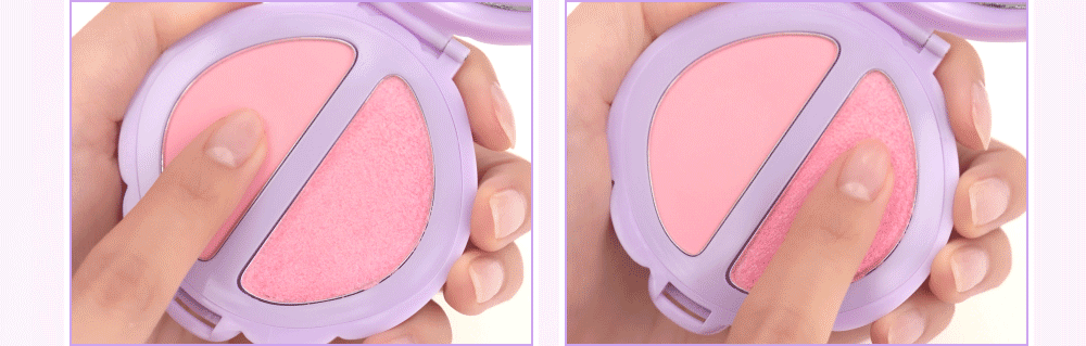 送雙頭化妝掃✨超夢幻的 Dasique x Polly Pocket 口袋芭比柔霧腮紅盤💖Little Blush Palette💖