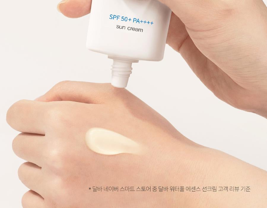1+1裝✨Dalba 抗敏去紅精華防曬底霜Dalba UV Essence Waterfull Tone Up Sun Cream SPF50+ PA++++