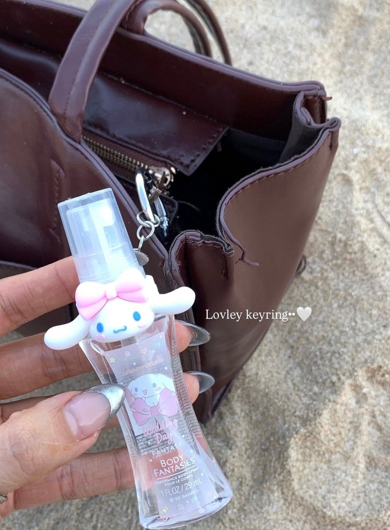 BODY FANTASIES x Cinnamorall 隨身保濕香水噴霧💖