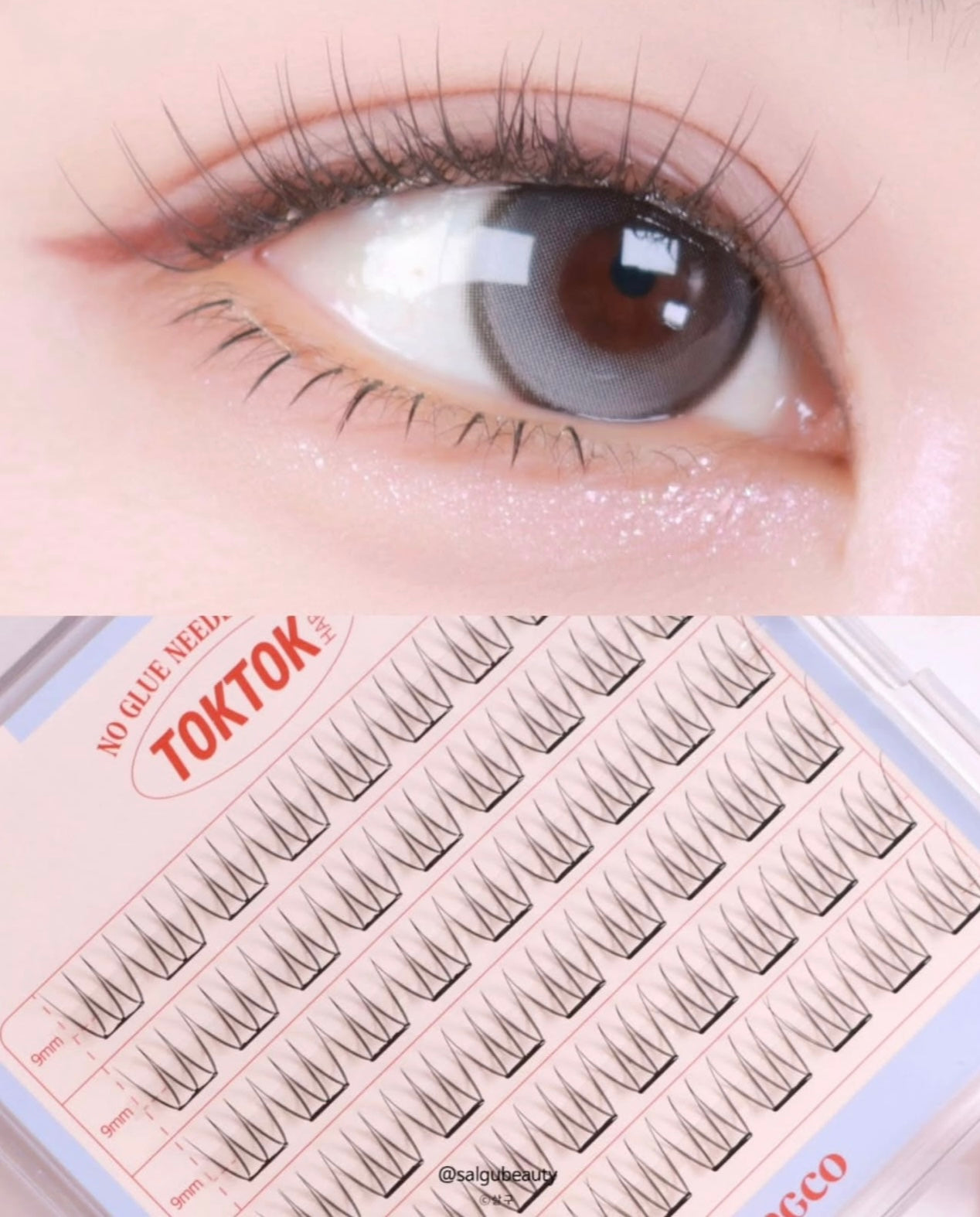 送下睫毛20pcs+睫毛營養液5ml ✨Coringco免膠水輕盈睫毛套裝💫