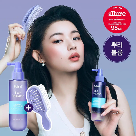 送專業級造型圓梳 🪮 | 🇰🇷 韓國人氣爆款🔥DALEAF GLAM 豐盈定型髮根噴霧