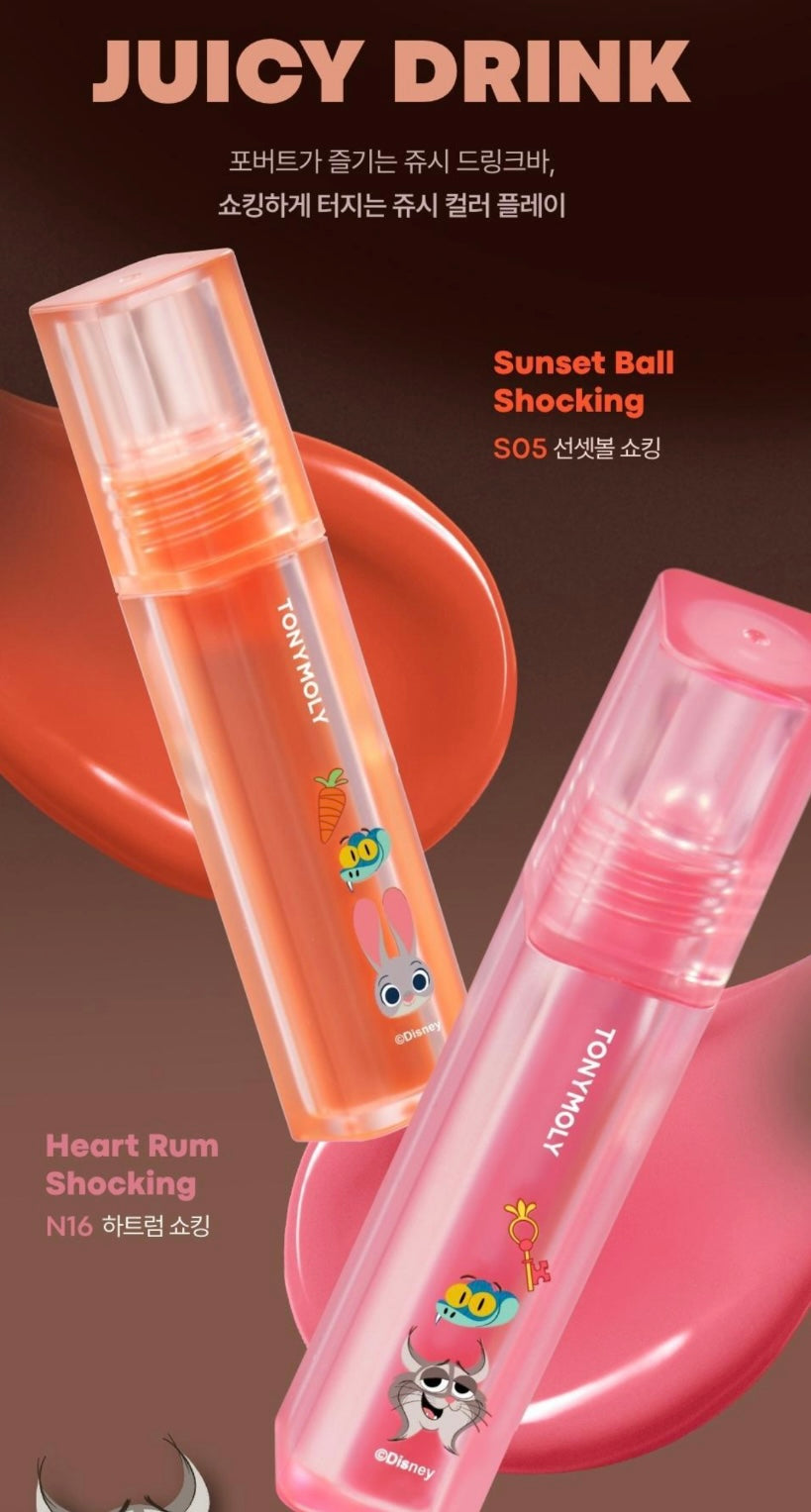 送兔免唇釉套✨TONYMOLY x DISNEY PERFECT LIPS SHOCKING LIP