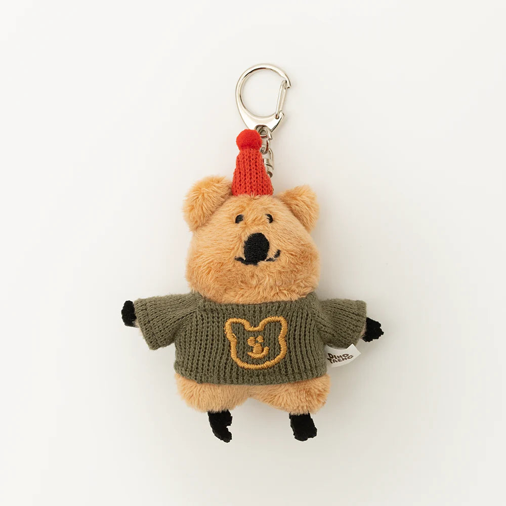 Dinotaeng 公仔鎖匙扣| Dinotaeng Flat Fur Keyring