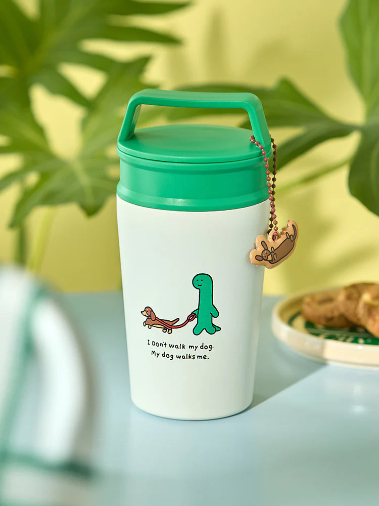 JOGUMAN手柄隨行杯🦖💫| 日常飲水好夥伴JOGUMAN HANDLE TUMBLER DAILY DRINKWARE