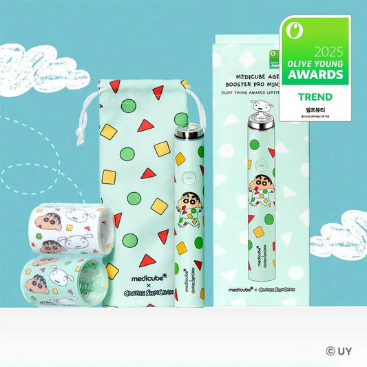 強化版⭐️Medicube × 蠟筆小新版 AGE-R Booster Pro Mini Plus | 亮白煥膚美容儀