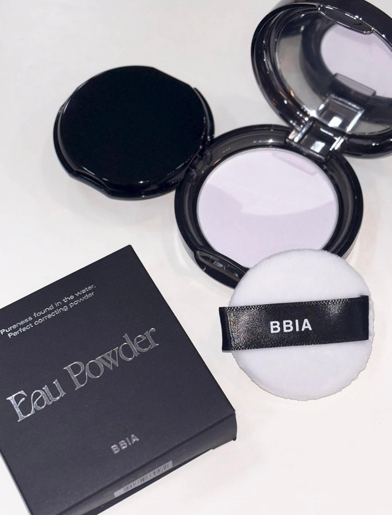 一拍定妝全天柔霧 ✨| Bbia Eau Powder Pact 水感調色濾鏡定妝控油粉餅☁️