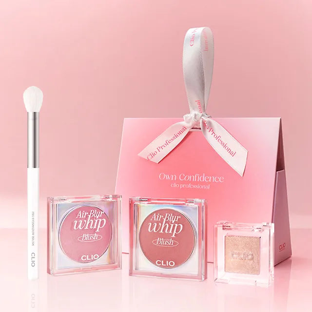 Clio空氣感柔霧腮紅禮物套裝Air Blur Whip Blush Special Gift Package🎁💖