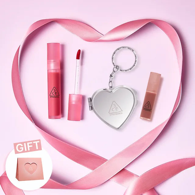 送mini唇釉+ 心心匙扣✨|3CE自然柔和雲霧持久唇釉Blur