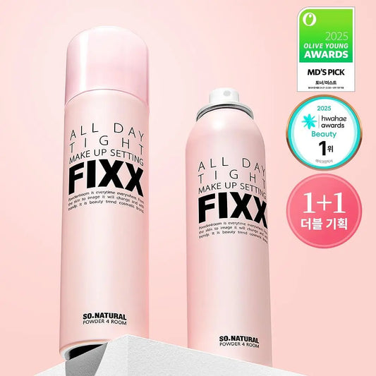 SO NATURAL💗持久全日緊緻控油定妝噴霧SO NATURAL All Day Tight Make Up Setting Fixer Mist