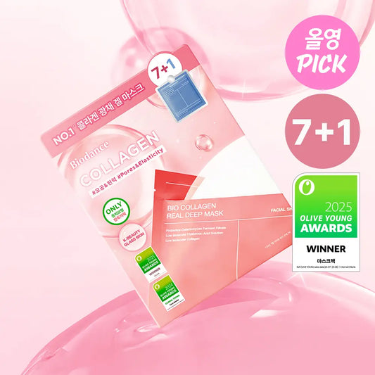 7+1限量套裝✨毛孔最少化▫️| Biodance生物膠原蛋白深層凝膠面膜| Biodance Bio-Collagen Real Deep Mask🥚