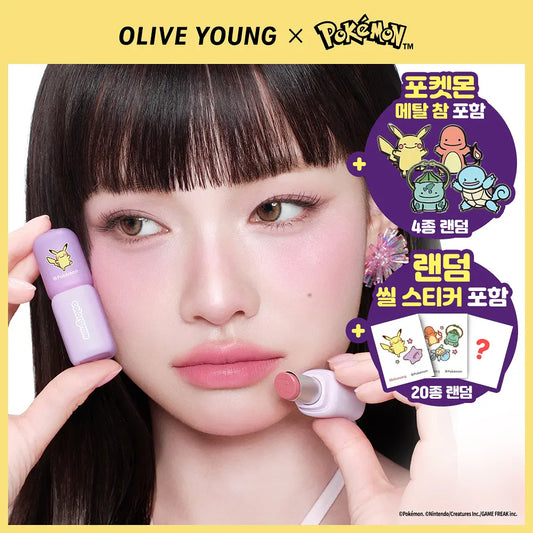 Colorgram x Pokemon 裸感霧面潤唇膏 ☁️Nudy Blur Stick✨