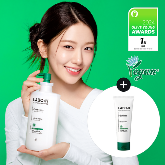 送50ml✨LABO-H HAIR LOSS RELIEF SHAMPOO專利益生菌防脫洗髮水🪄