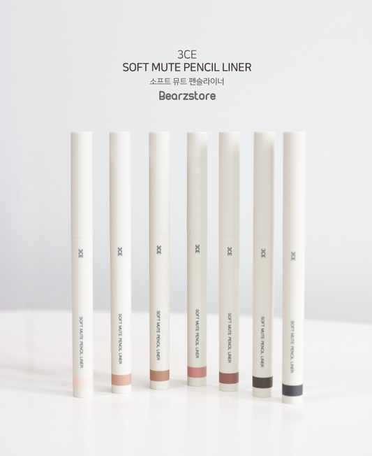 3CE柔和持久眼線膠筆💫|  3CE Soft Mute Pencil Liner 〰️